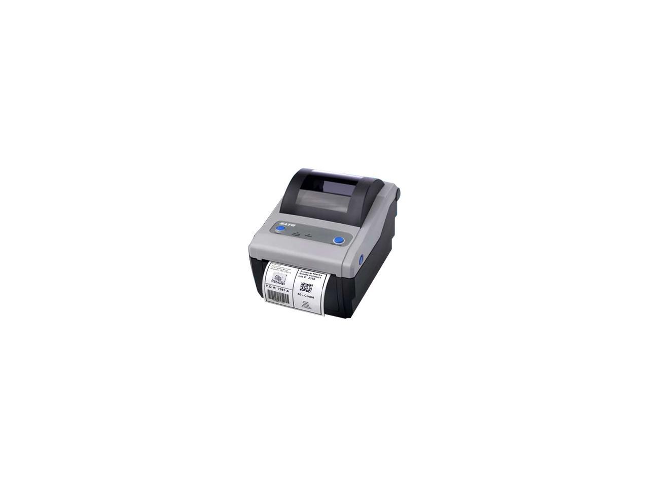Sato CG408 Thermal Transfer Printer Monochrome Desktop Label