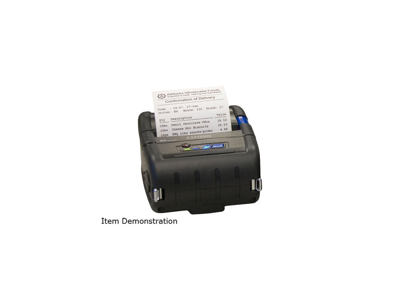 CITIZEN CMP-30II CMP-30IIBTIUZ 3 inch Mobile Receipts and Label Printer ...