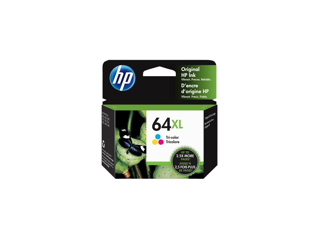 HP 64XL High Yield Ink Cartridge - Cyan/Magenta/Yellow - Newegg.com