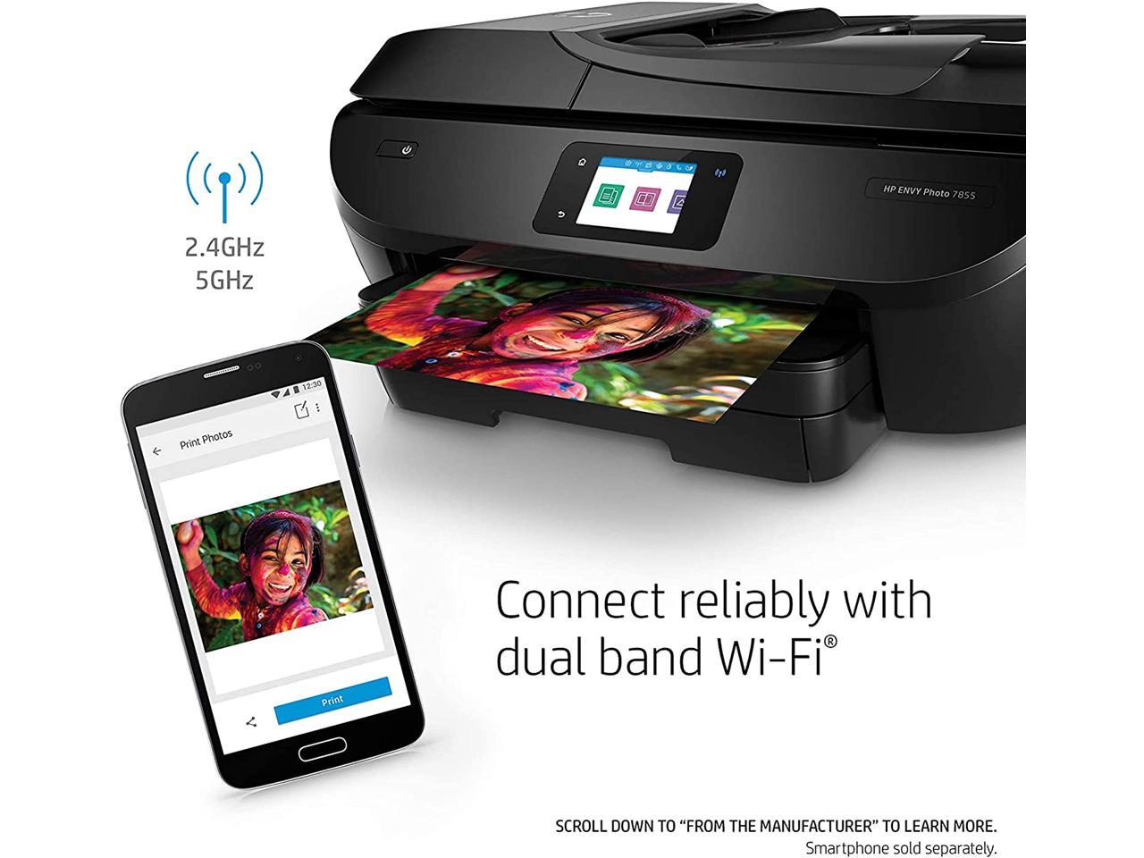 Hp Envy Photo 7855 Wireless All In One Color Inkjet Printer 9556