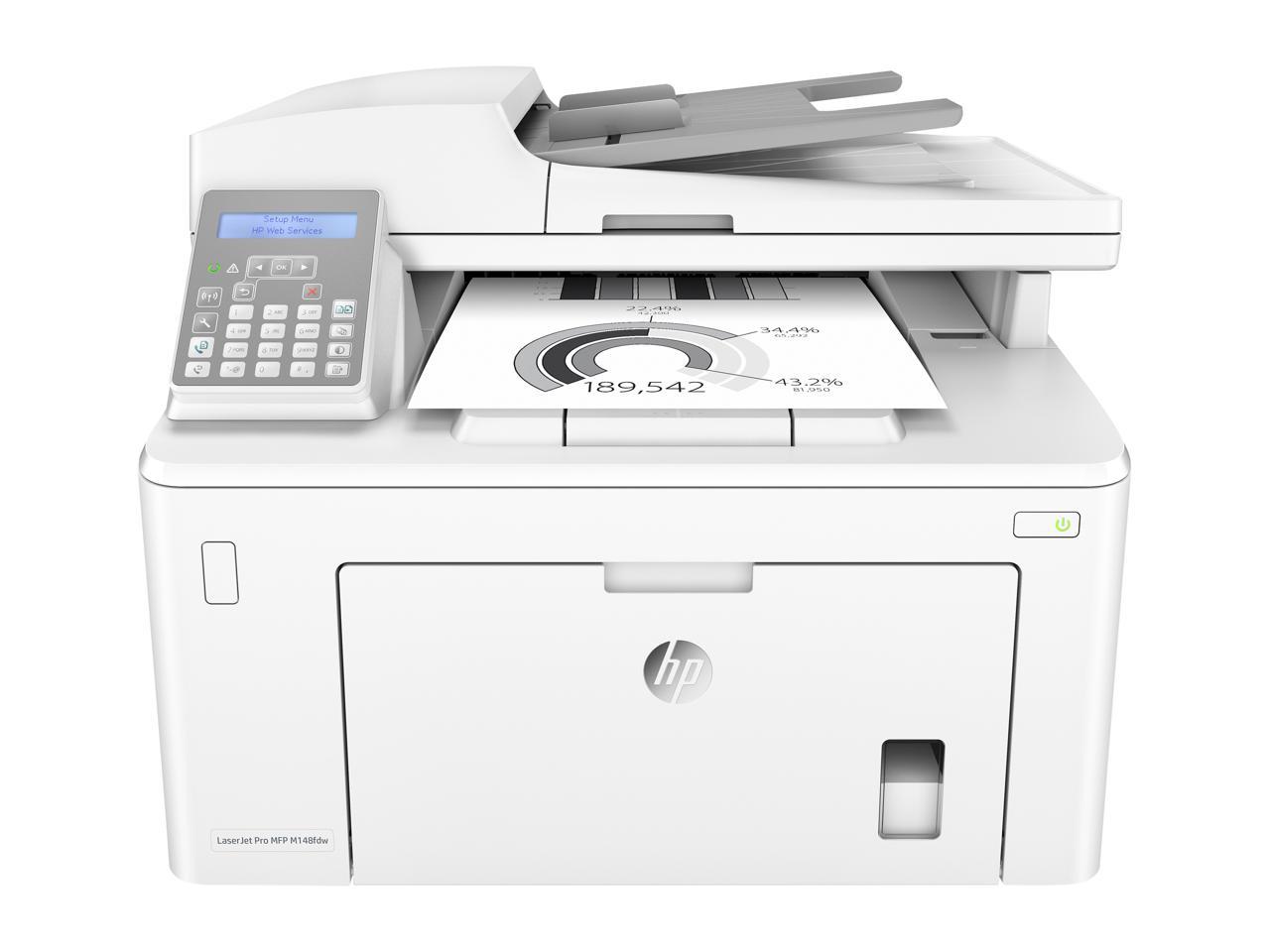 HP LaserJet M148fdw (4PA42A) Wireless Monochrome MFP All-in-One Laser ...