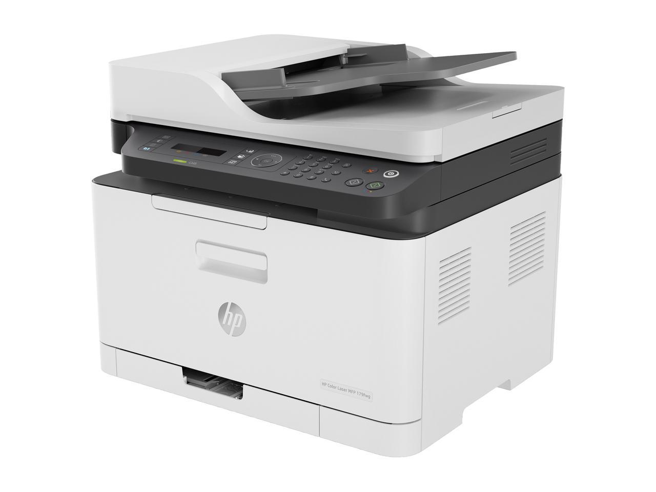 Hp color laser mfp 179fnw установка