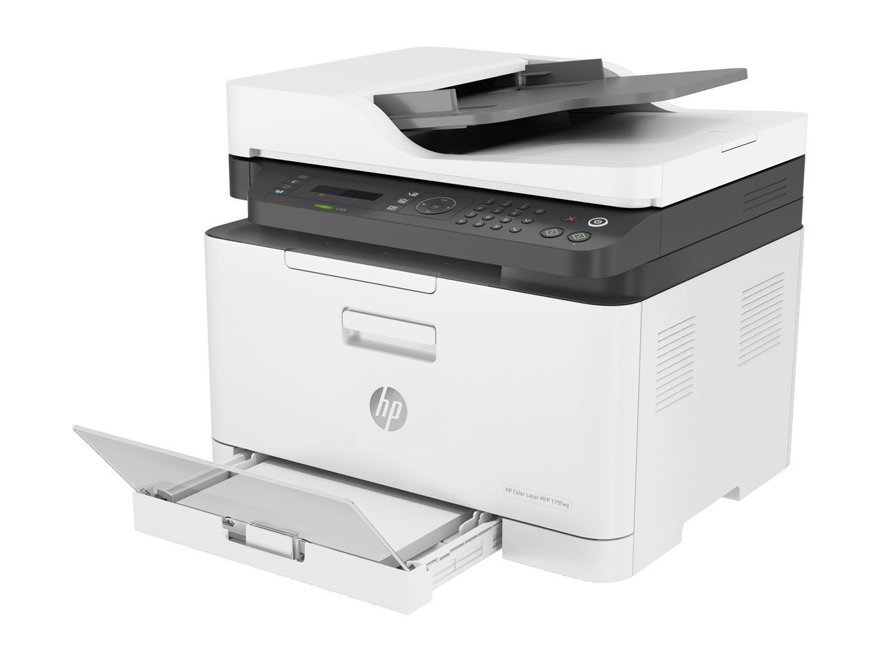 Hp color laser mfp 179fnw замена картриджей