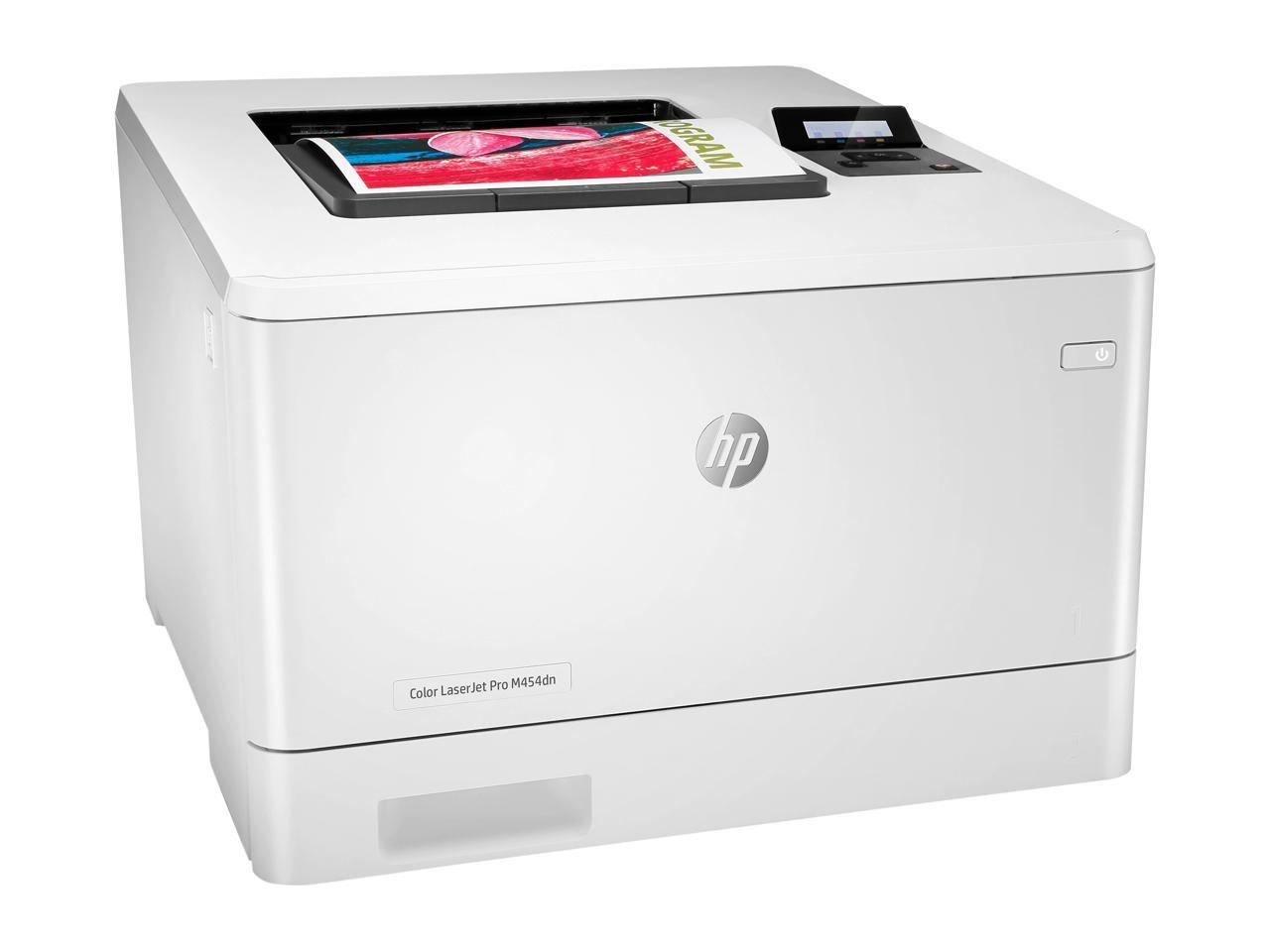 Hp color laserjet pro m454dn есть ли wifi