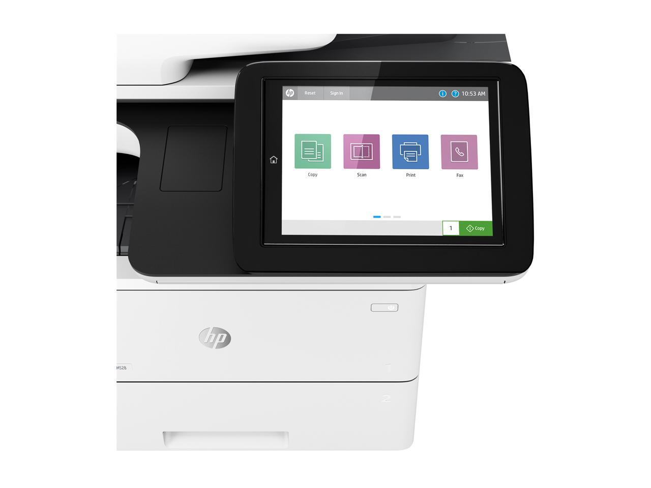 HP LaserJet Enterprise M528dn Auto Duplex All-in-One MFP Monochrome ...
