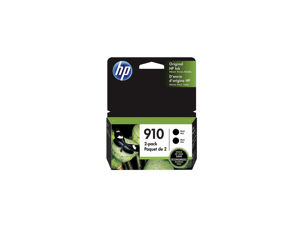 HP 910 3JB40AN#140 2-pack Original Ink Cartridges Black - Newegg.com