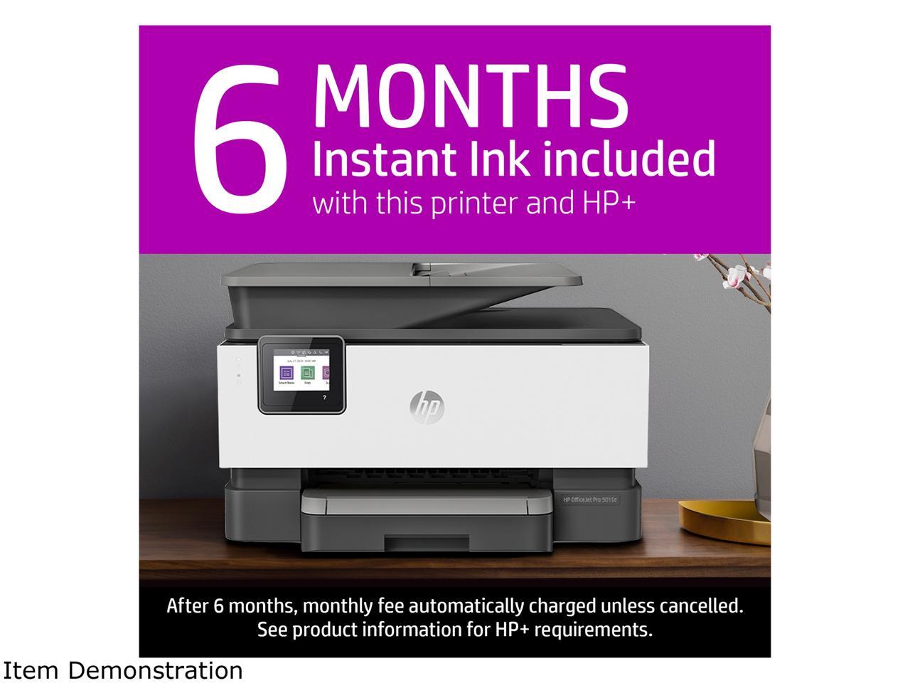 Hp Officejet Pro 9015e All In One Wireless Color Printer With Bonus 6 Months Free Instant Ink 2680