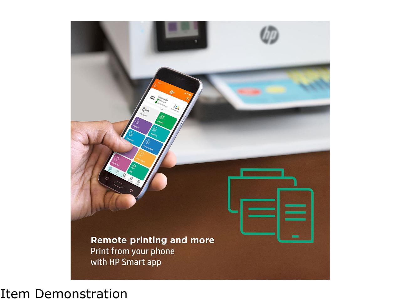 HP OfficeJet Pro 8025e AllinOne Wireless Color Printer, with bonus 6