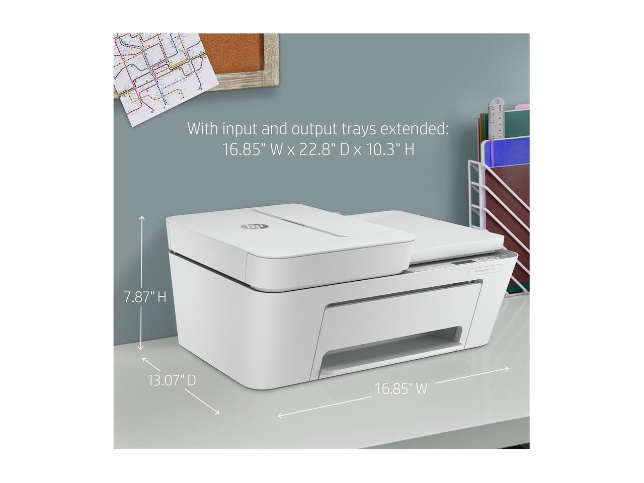 HP DeskJet 4155e AllinOne Wireless Color Printer, with bonus 6 months