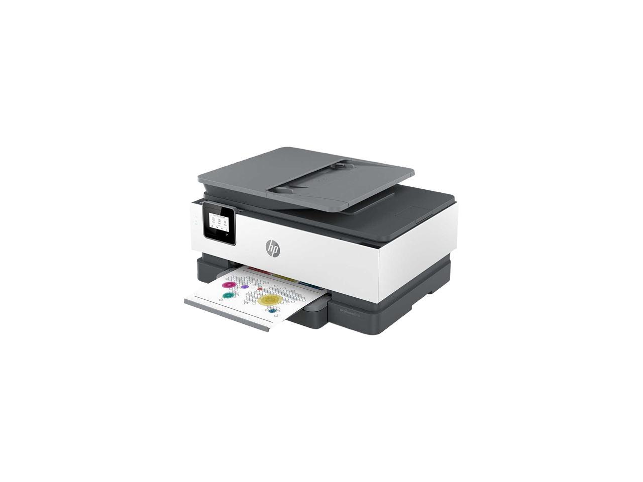 HP OfficeJet 8015e Wireless Color All-in-One Printer With 3 Months Of ...