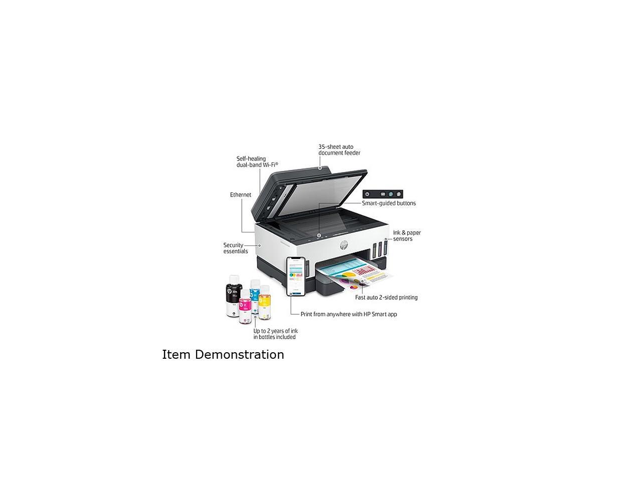 HP Smart -Tank 7301 Wireless All-in-One Cartridge-free Ink Printer, up ...