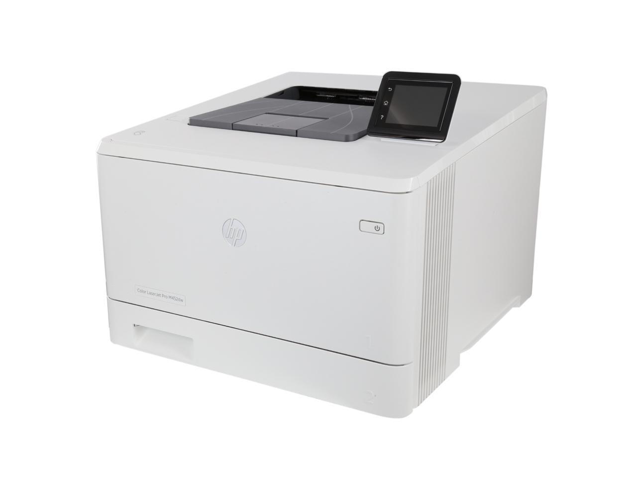 hp color laserjet pro m452nw wireless setup