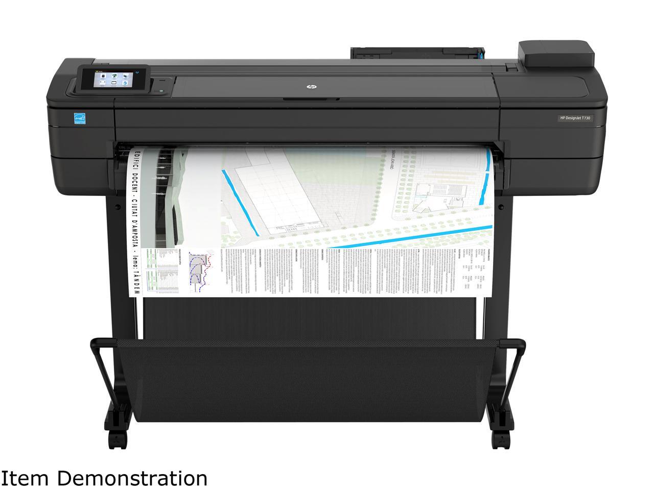 Open Box: HP Designjet T730 (F9A29A) 2400 dpi x 1200 dpi Wireless / USB  Color Inkjet Printer - Newegg.com