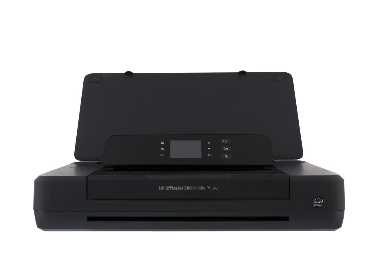 Hp Officejet 200 Cz993a Mobile Wireless Portable Color Inkjet Printer Newegg Com