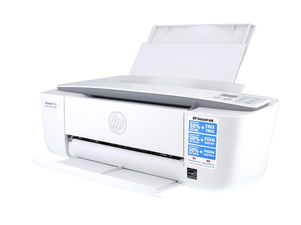 HP DeskJet 3755 All in One Wireless Color Inkjet Printer ...