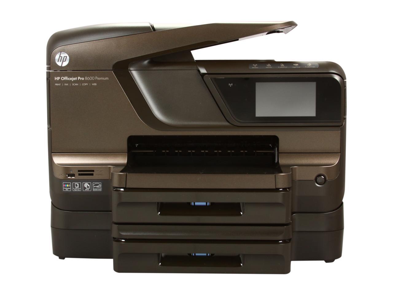 HP Officejet Pro 8600 Premium Ethernet (RJ-45) / RJ-11 / USB / Wi-Fi ...