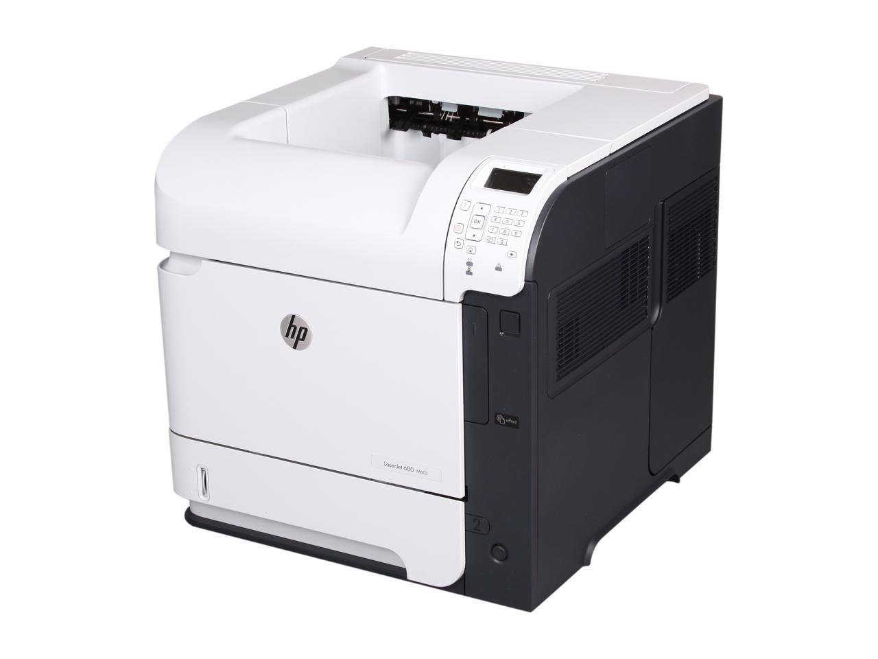 Used Good Hp Laserjet Enterprise 600 M603n Ce994a Up To 62 Ppm 1200 X 1200 Dpi Workgroup 