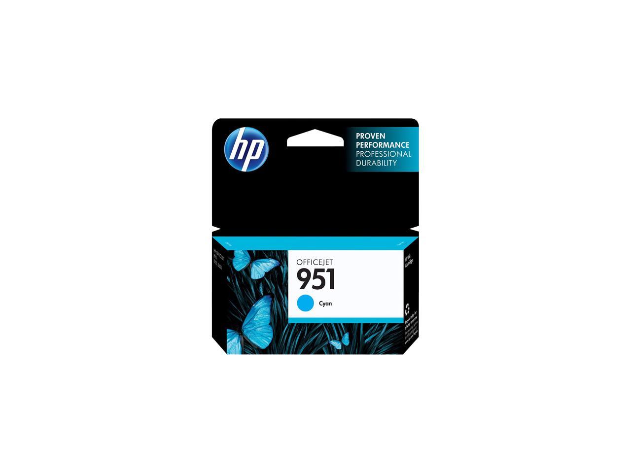 HP 951 Cyan Officejet Ink Cartridge (CN050AN)