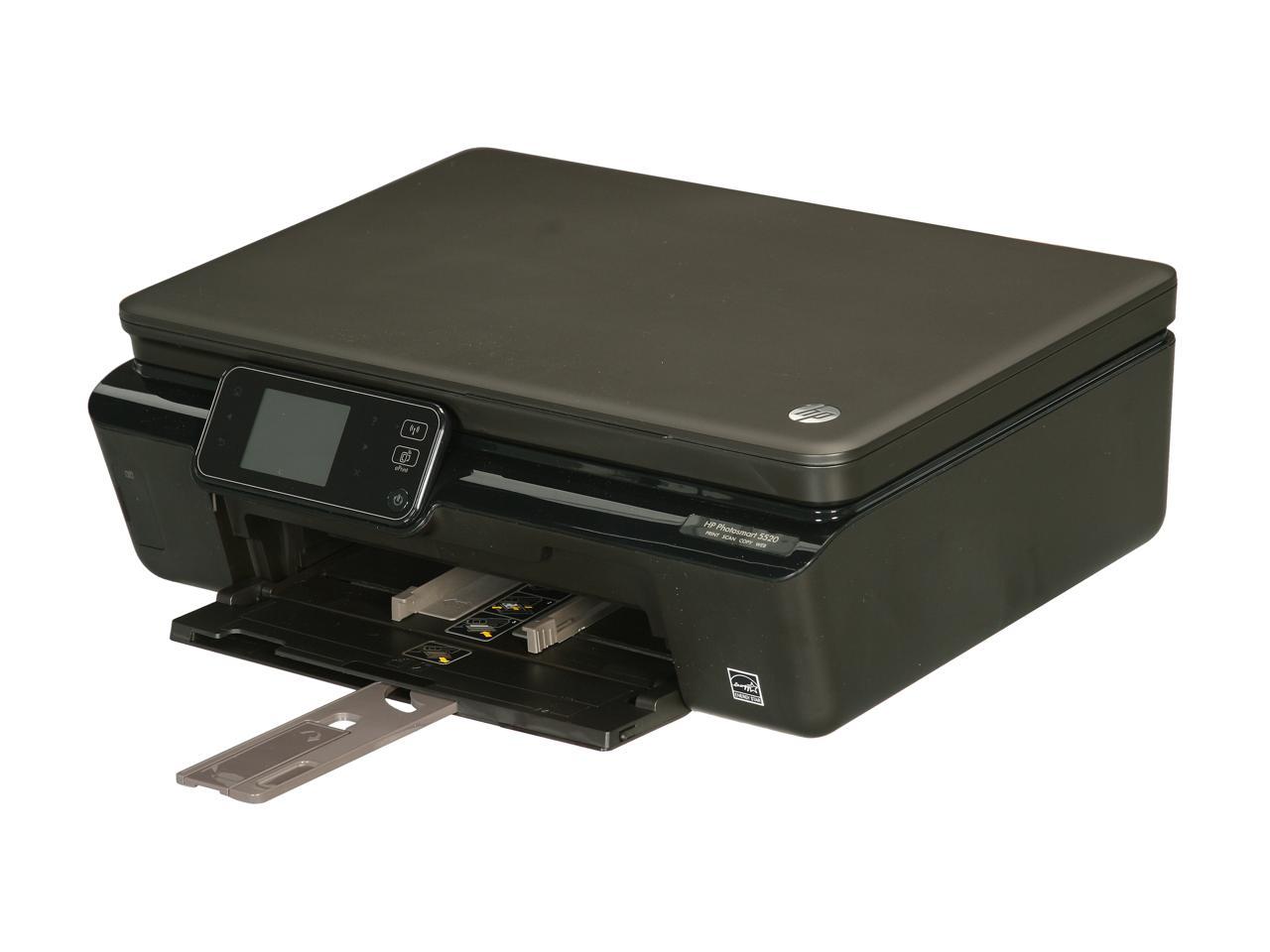medeleerling Kaliber Verpletteren HP Photosmart 5520 USB / Wi-Fi Thermal Inkjet MFC / All-In-One Color  Printer - Newegg.com