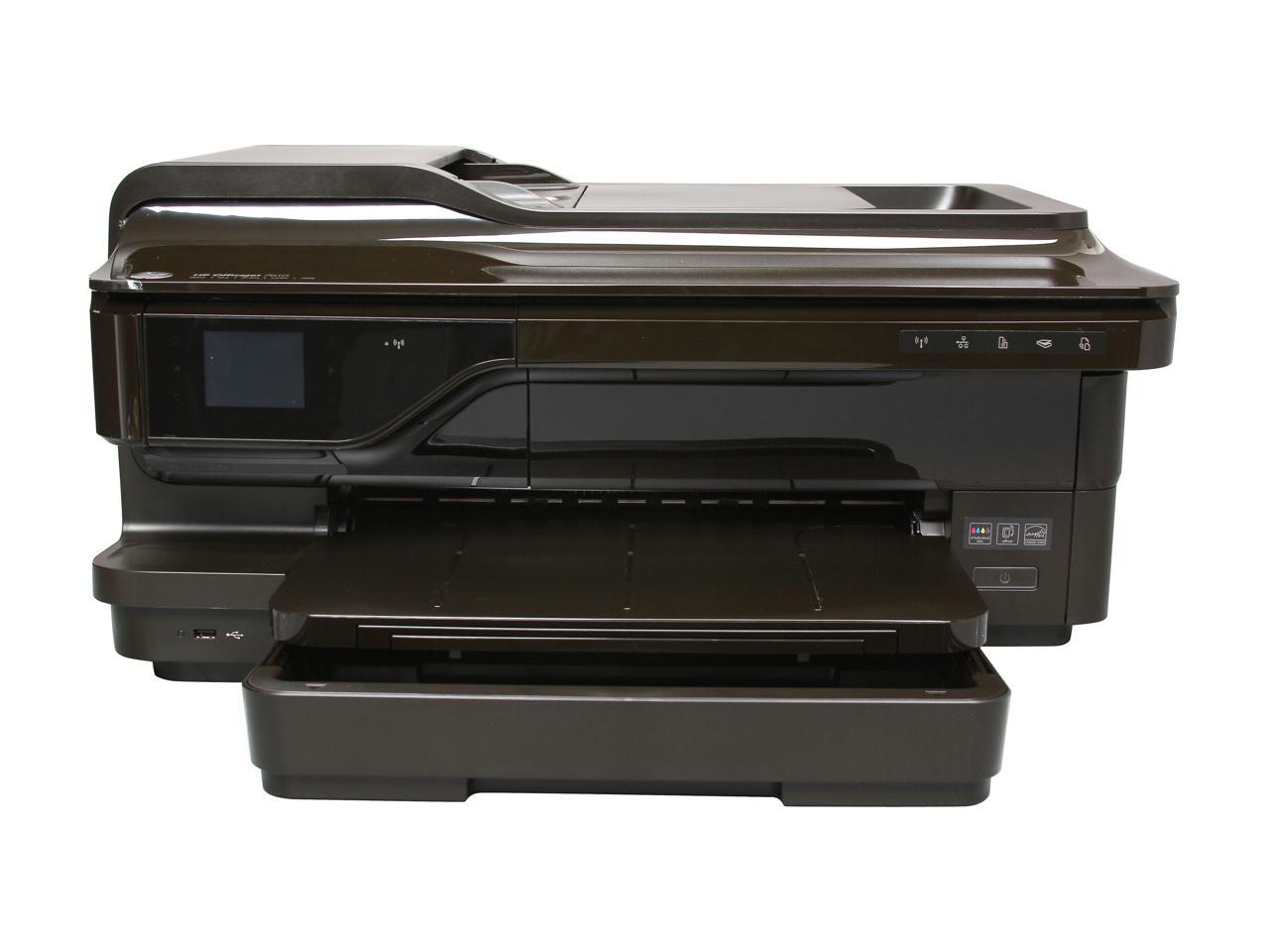 Open Box Hp Officejet 7610 Ethernet Rj 45 Rj 11 Usb Wi Fi Thermal Inkjet Mfc All In 0306