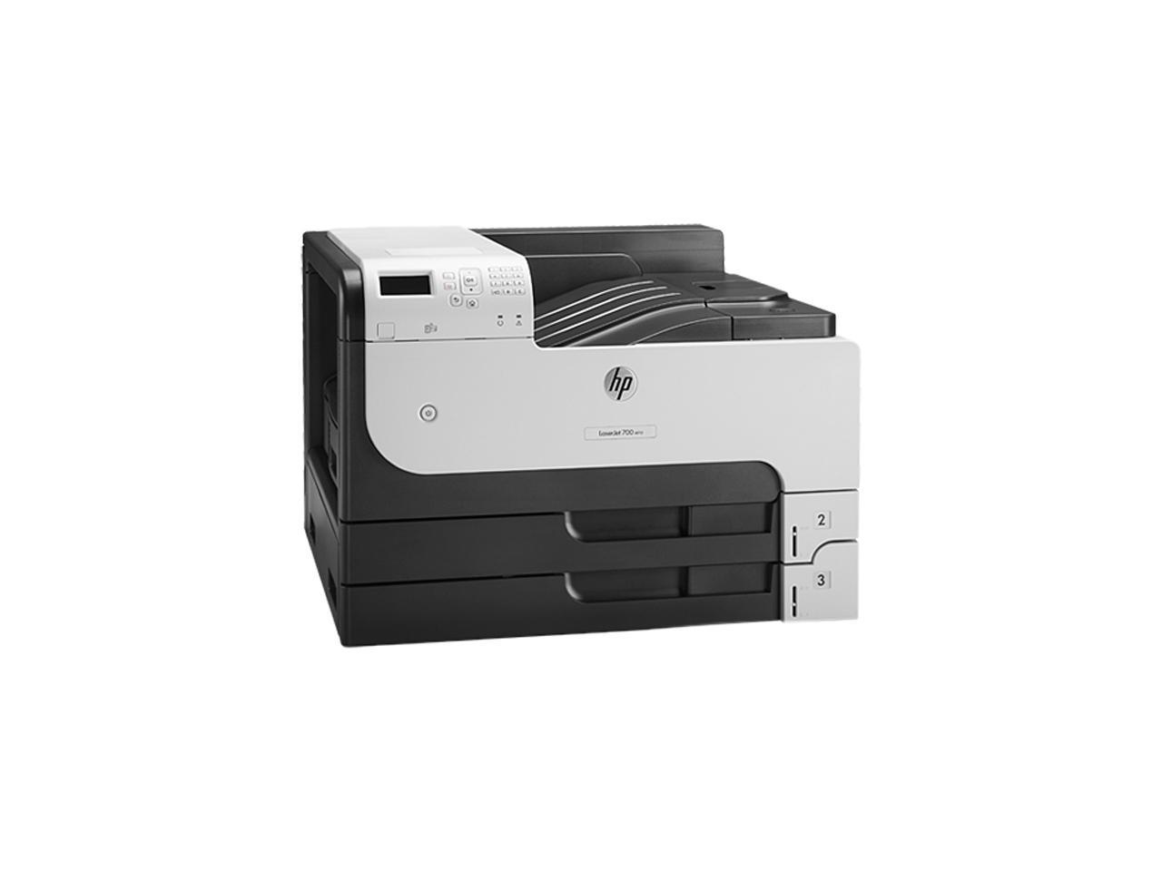 Refurbished Hp Laserjet M712n Workgroup Monochrome Ethernet Rj 45 Usb Laser Printer 