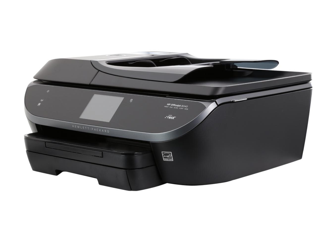 Hp Officejet 8040 F5a16a Duplex 4800 Dpi X 1200 Dpi Wireless Usb Color Inkjet All In One Printer Newegg Com
