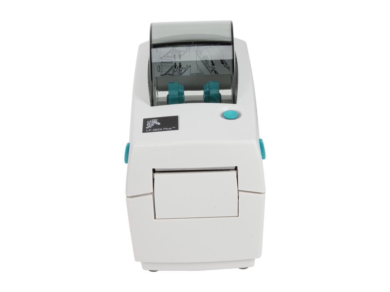 Zebra Lp 2824 Plus 282p 201510 000 Network Label Printer Usbethernet Standard Tear Off 6272