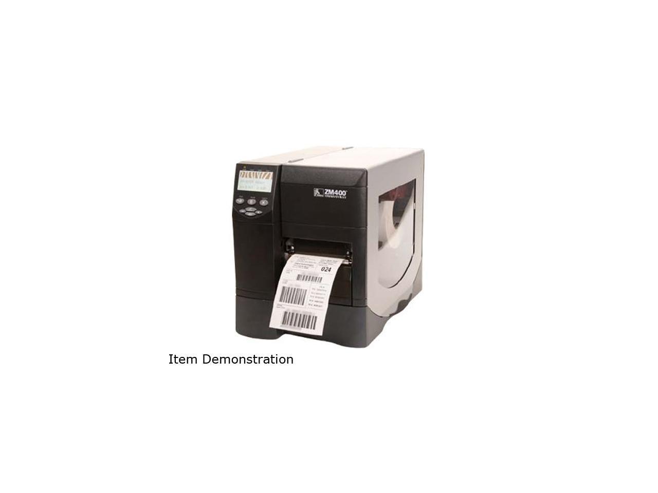 Zebra Zm400 Zm400 2001 0000t Label Printer 1635