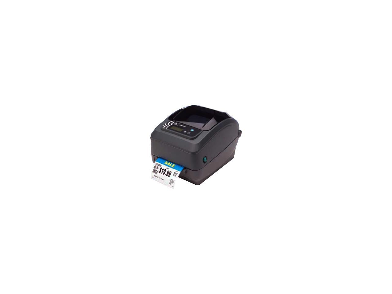 Zebra Gx420t Direct Thermal Thermal Transfer 6 Ins 203 Dpi Label Printer Retail 7498