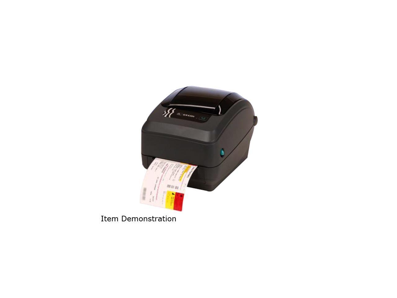 Zebra Gx430t Gx43 100412 000 Desktop Label Printer 5915