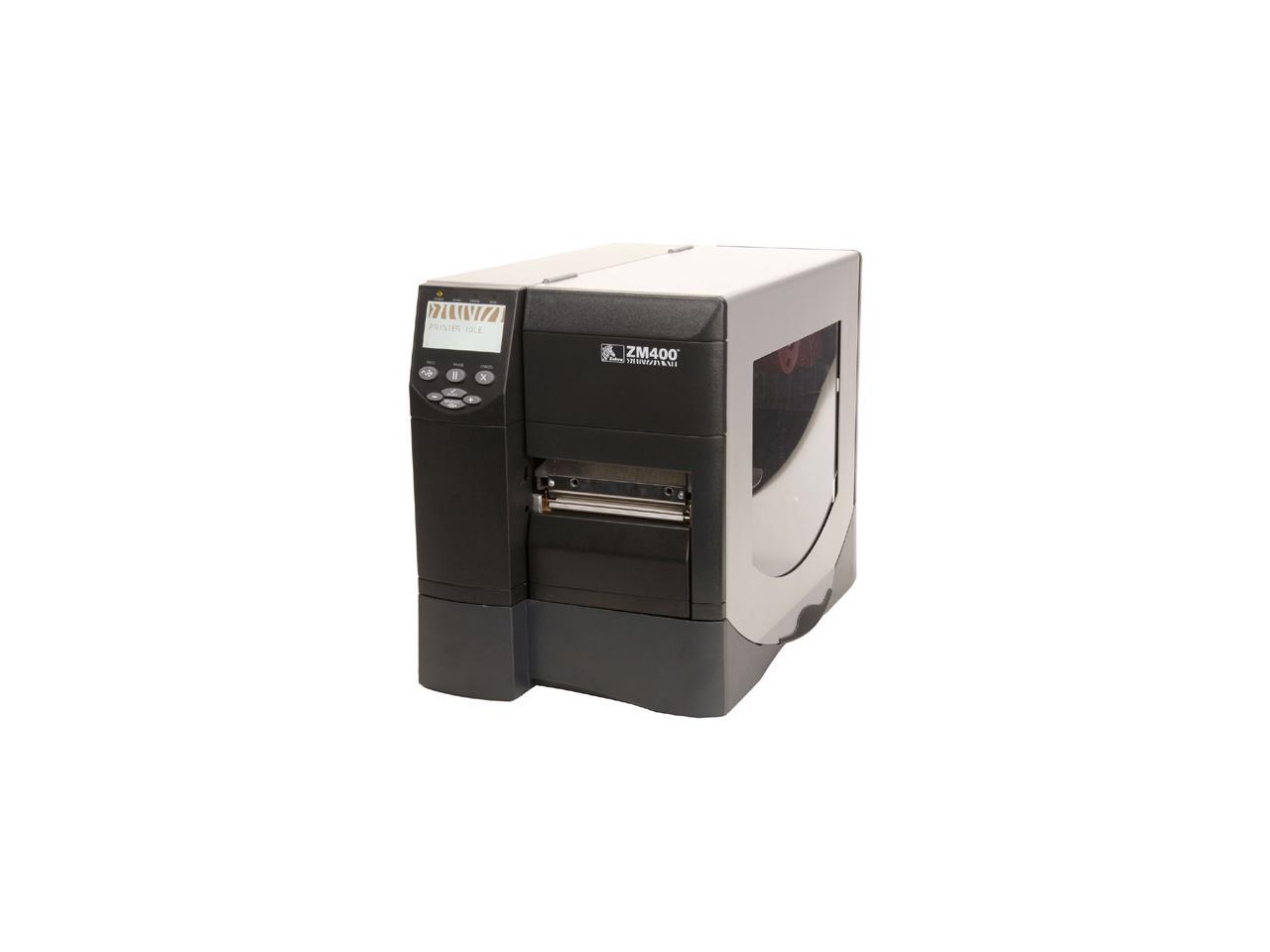 Zebra Zm400 Thermal Label Printer 3889