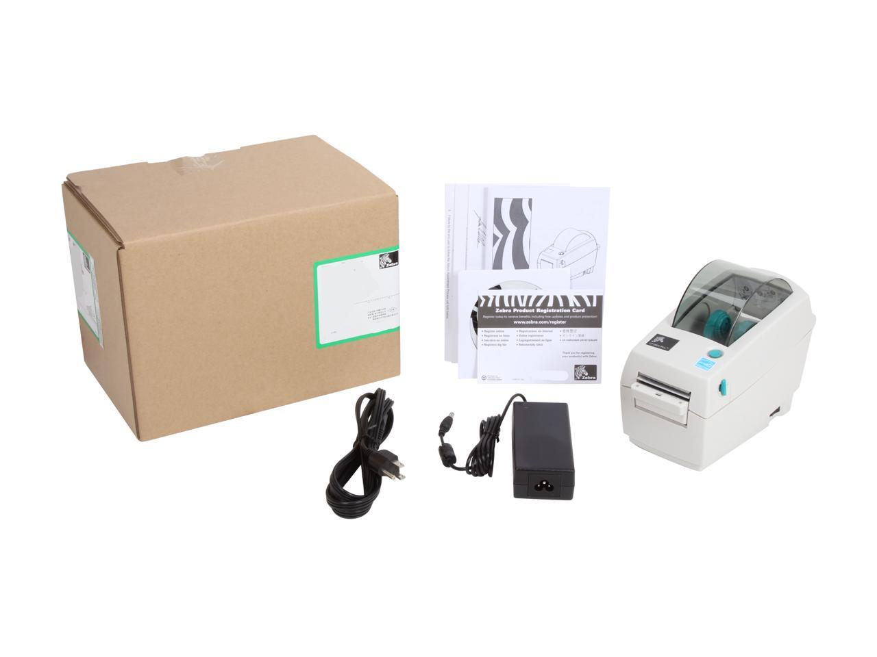 Zebra Tlp 2824 Plus Direct Thermal Printer Monochrome Desktop Label Print 7080