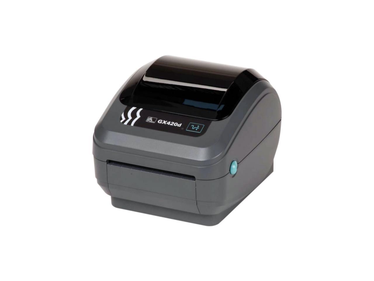 Zebra GX420d Direct Thermal Printer - Monochrome - Desktop - Label