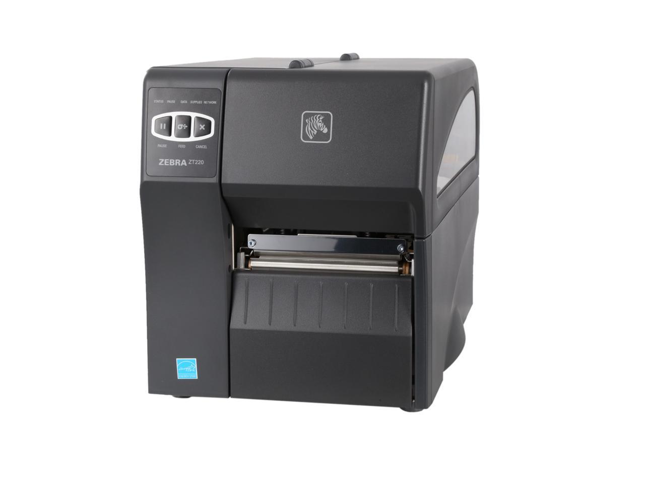 Zebra Technologies ZT22042-T01000FZ Printer, Standard ZT220 with Thermal  Transfer, 4" Print Width, 203 DPI Resolution, Tear Bar＿並行輸入 