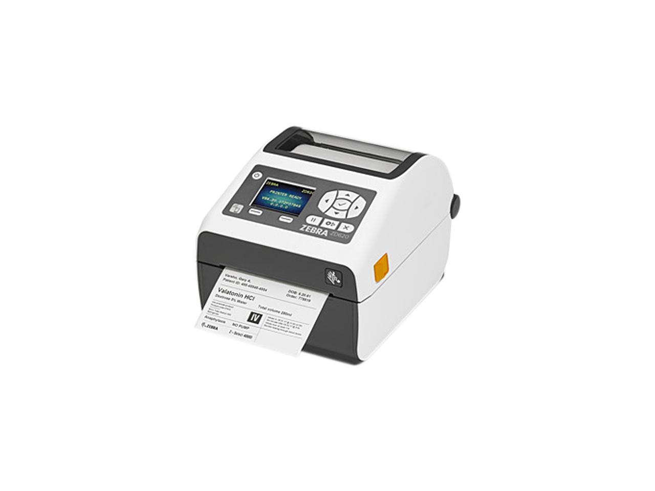 Zebra Zd620 Direct Thermal Label Printer For Healthcare Usb Usb Host Btle Serial Ethernet 0966