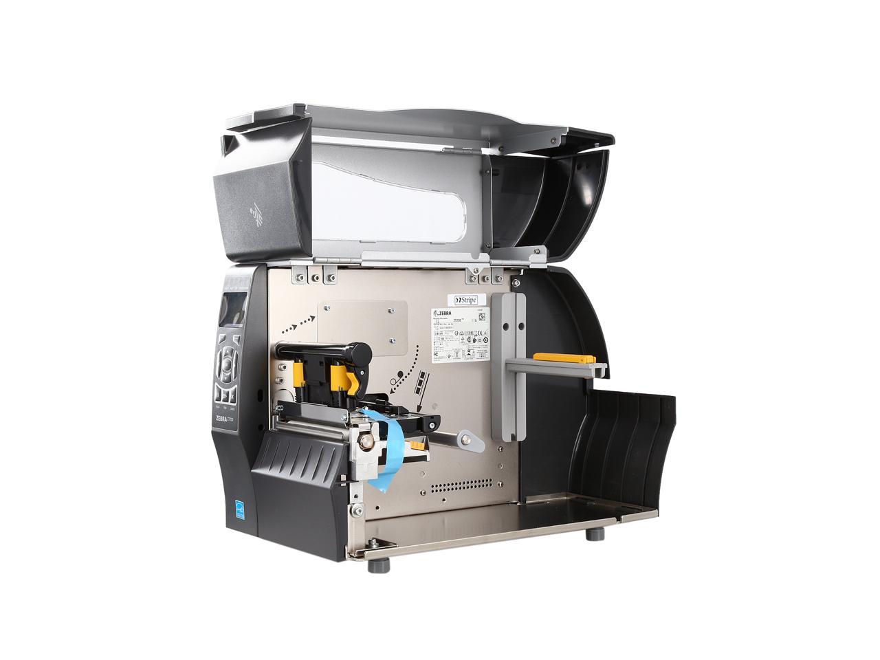 Open Box Zebra Zt230 4” Industrial Direct Thermal Label Printer Lcd 203 Dpi Serial Usb Int 8505