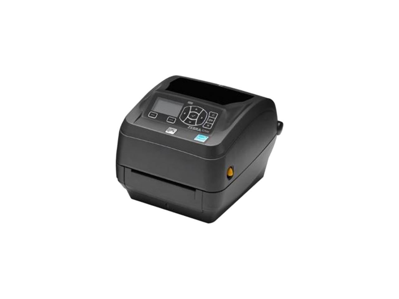 Zebra Zd500 4 Desktop Thermal Transfer Label Printer 300 Dpi Usb Serial Centronics Parallel 3434