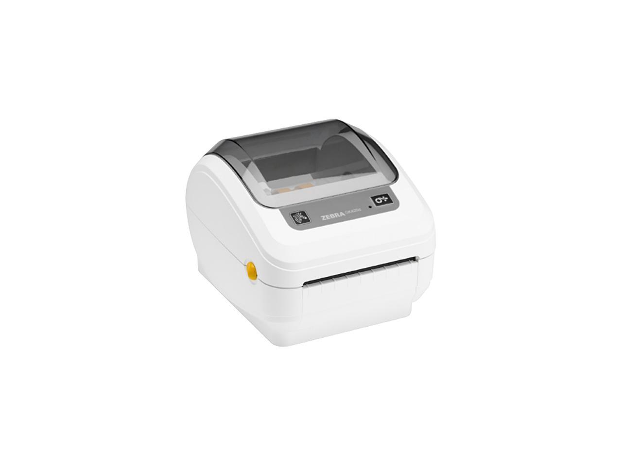 Zebra Gk420d Direct Thermal Desktop Barcode Printer For Healthcare White Gk4h 202510 000 9412