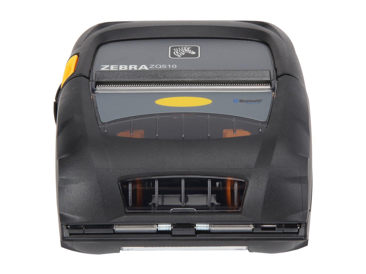 Zebra Zq510 3 Mobile Direct Thermal Receipt And Label Printer 203 Dpi Bluetooth 40 Linered 9704