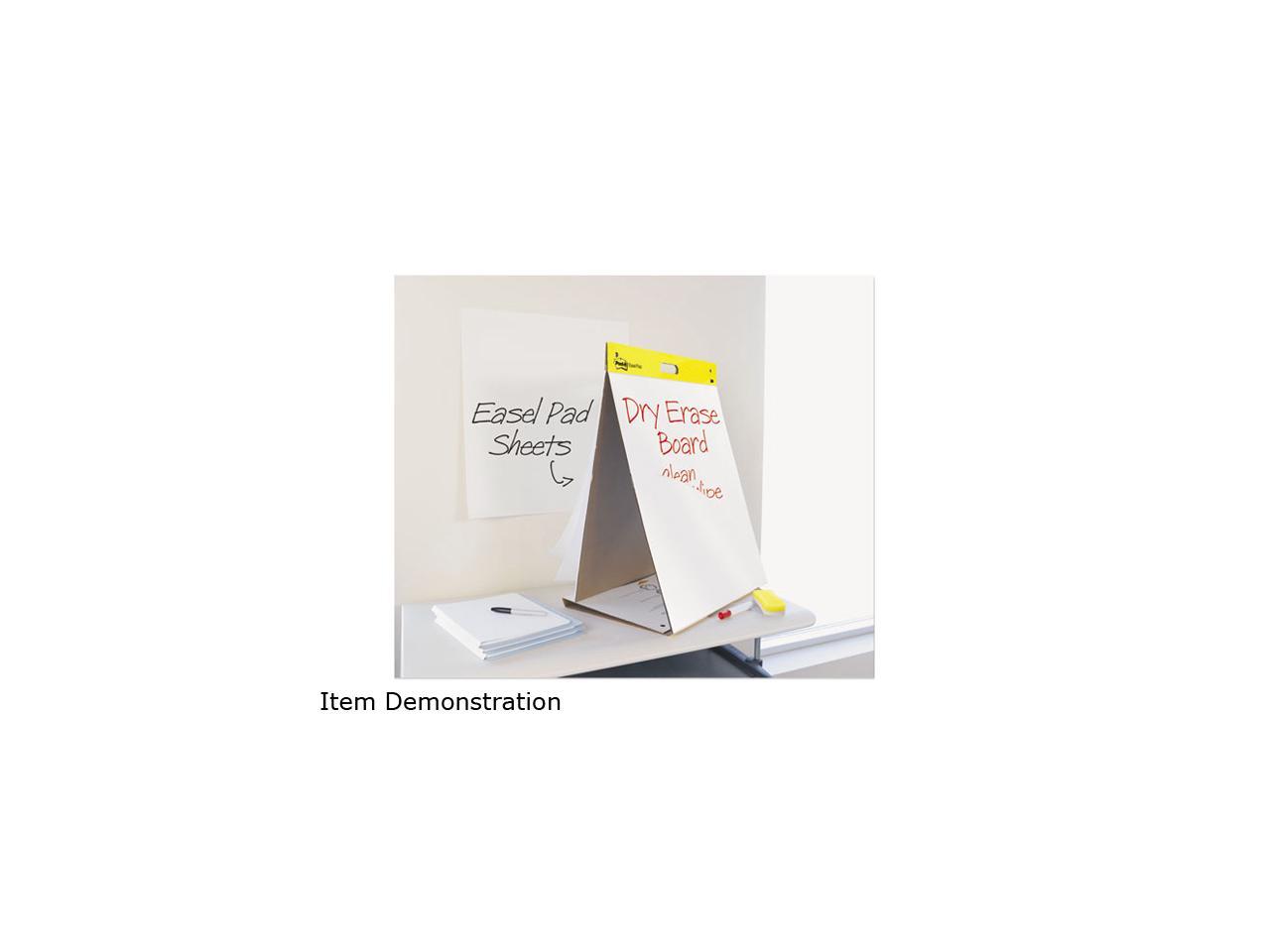 Postit Easel Pads 563DE Dry Erase Tabletop Easel Pad, 20 x 23, White