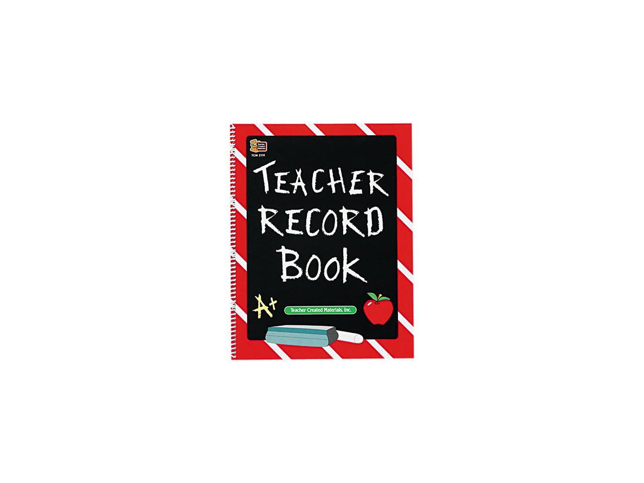 Teacher Created Resources 2119 Record Book Spiral Bound 11 X 8 12 64 Pages 