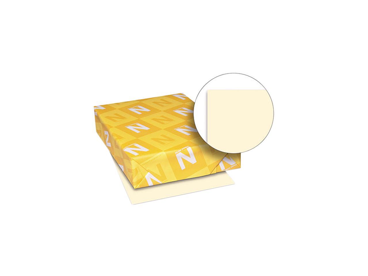 Wausau Paper 82361 Exact Vellum Bristol Cover Stock, 67 lbs., 81/2 x