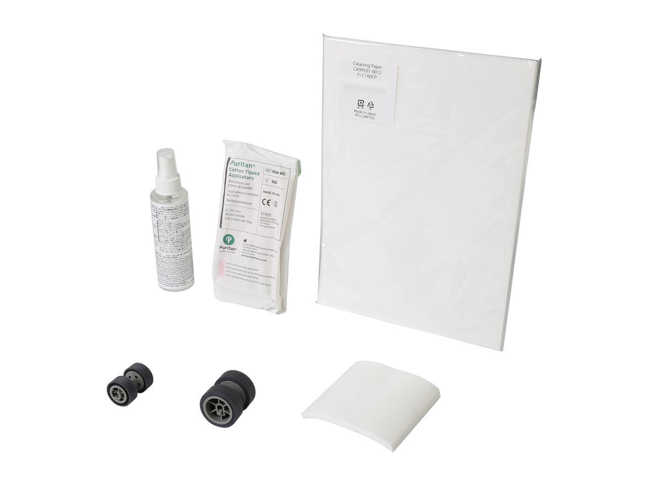 Fujitsu CG01000524801 ScanAid Cleaning Kit for Fujitsu fi6140 Scanner