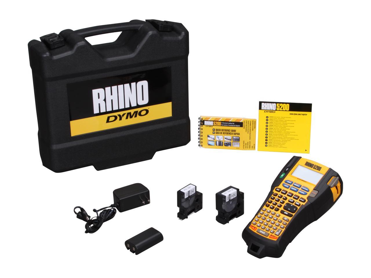 dym1756589 Dymo 1756589 Rhino 5200 Hard Case Kit Industrial Label Printer