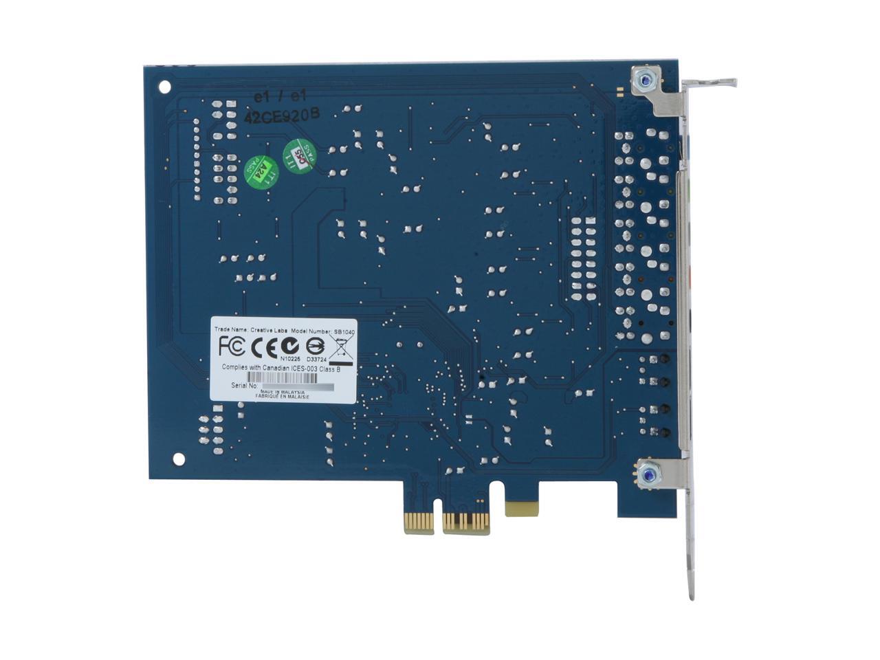 Creative Sound Blaster X-Fi Xtreme Audio Sound Card - Newegg.com