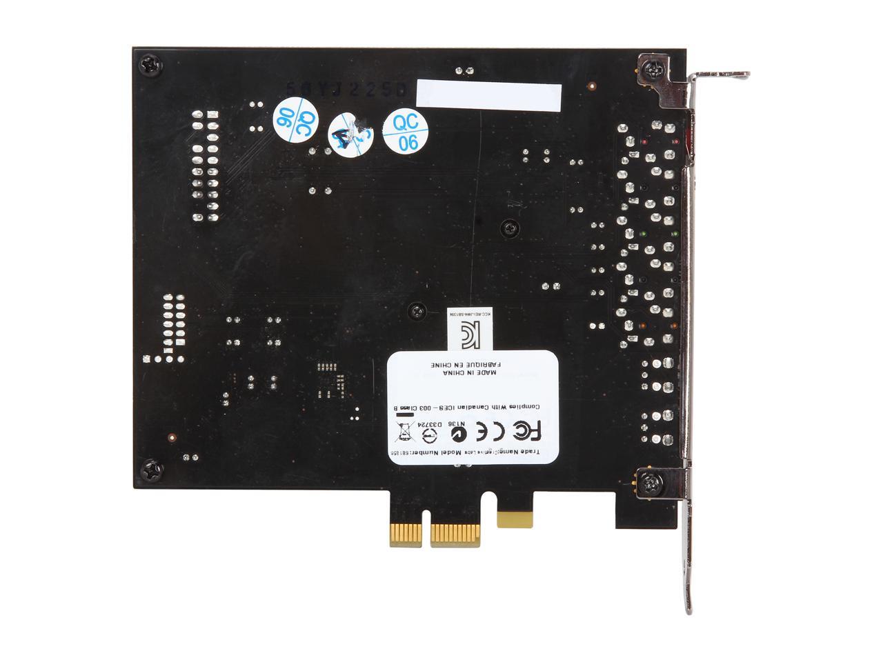Refurbished Creative Sound Blaster Recon3D Fatal1ty Professional Sound 