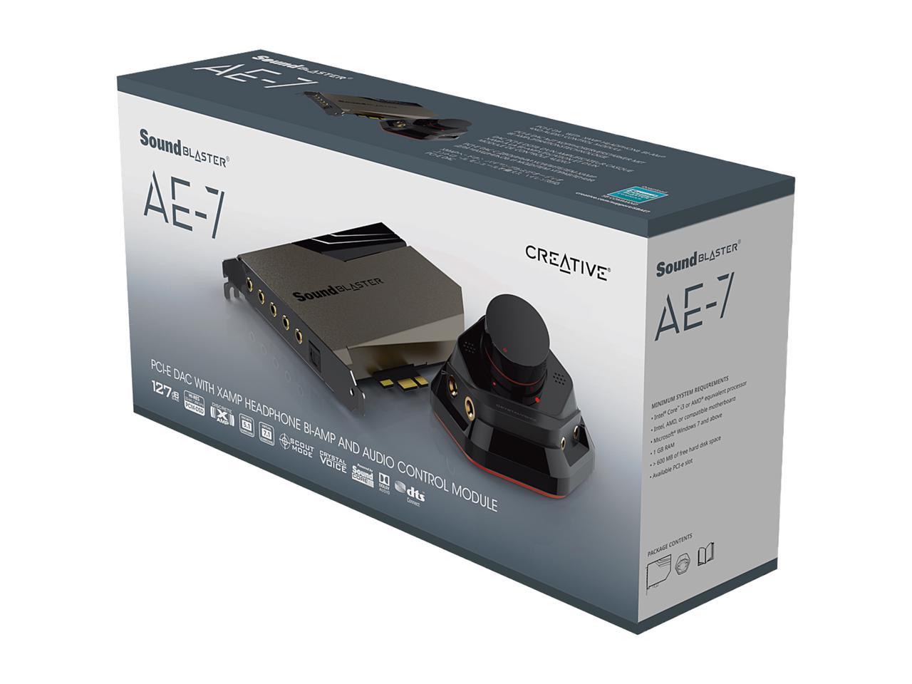 Creative Sound Blaster AE-7 Sound Card (Metallic Gray)