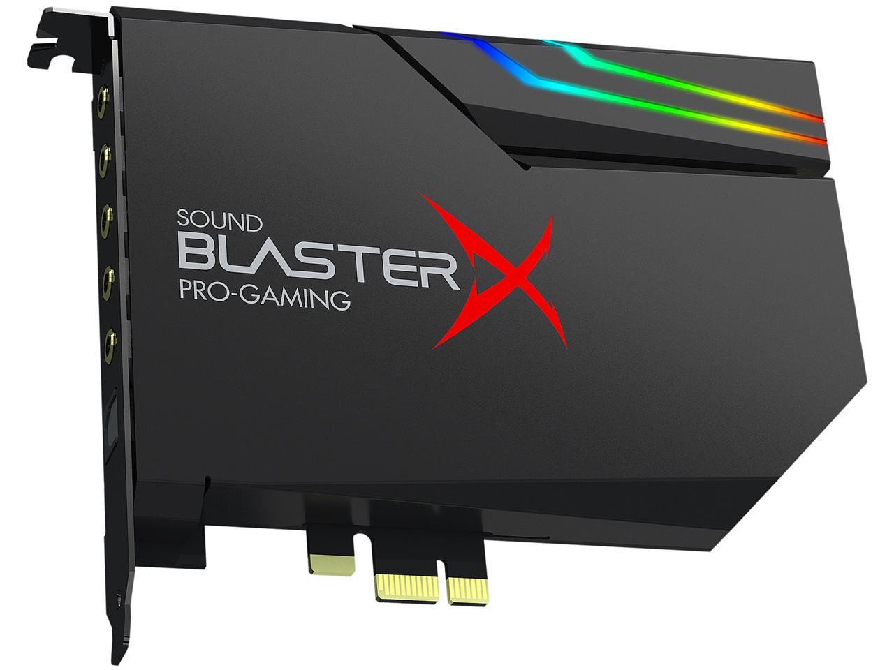 Creative Sound Blasterx Ae 5 Plus Sound Card Newegg Com
