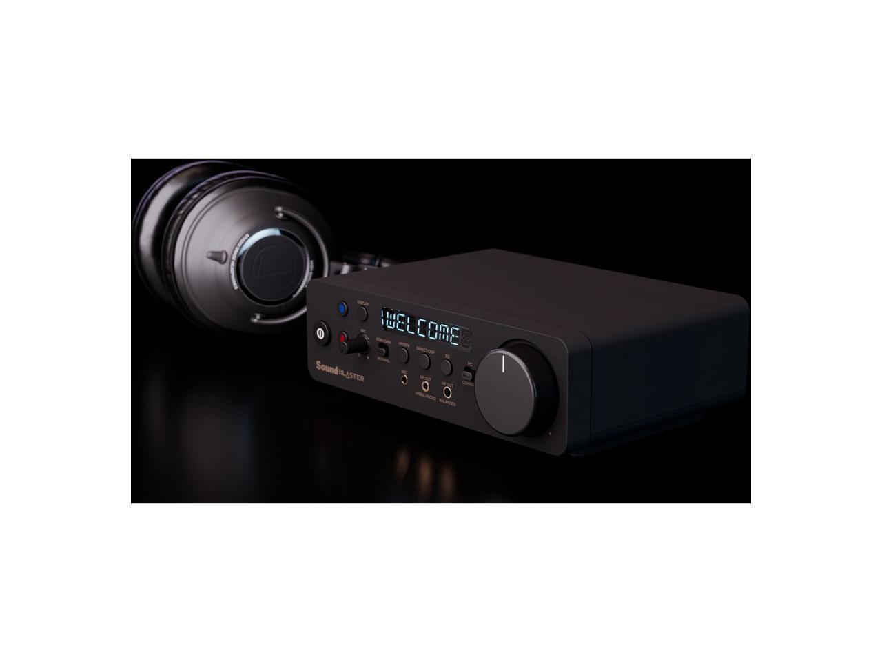 Creative Sound Blaster X5 Hires External Dual DAC USB Sound Card 7.1