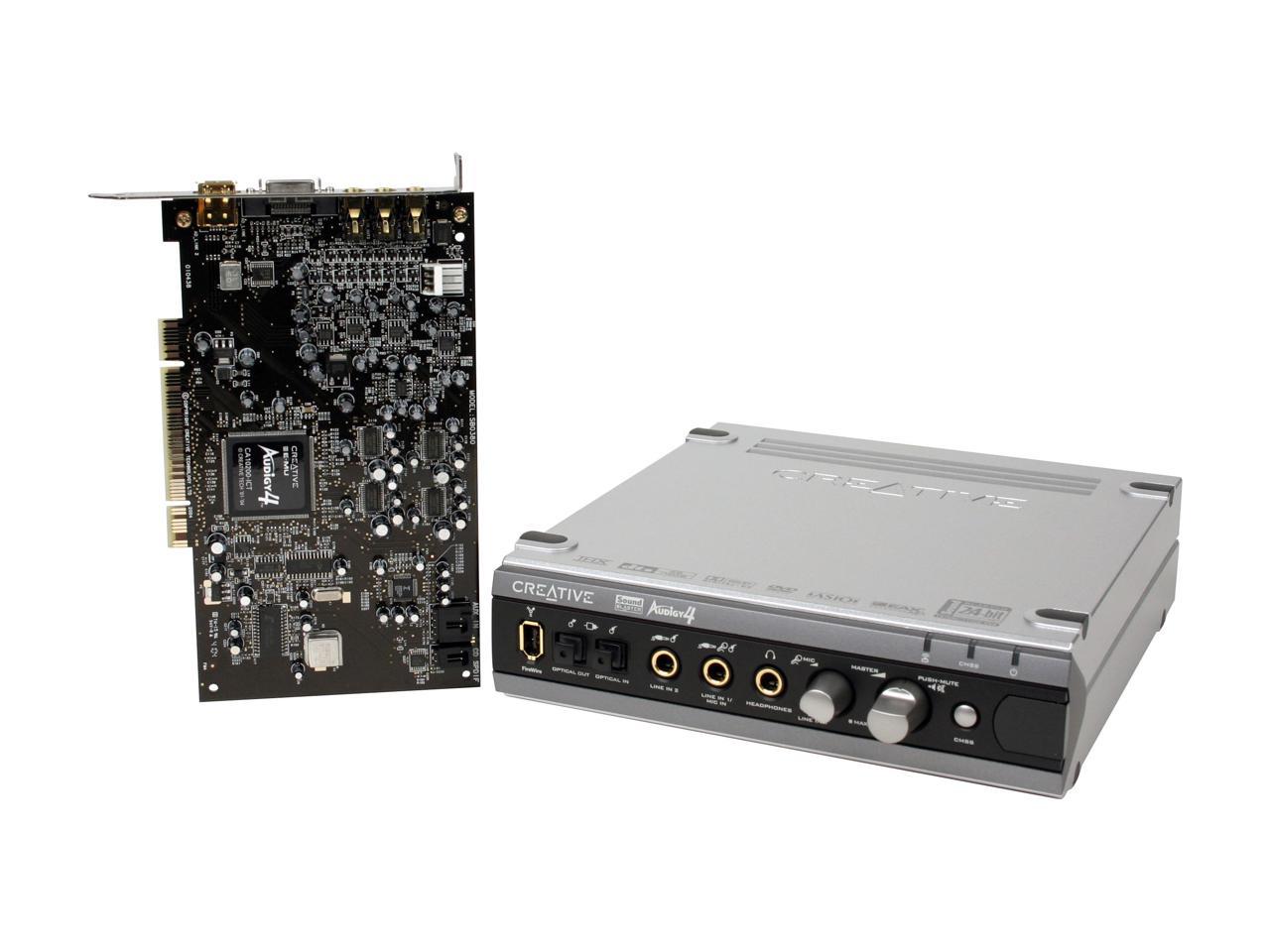 Creative Sound Blaster Audigy 4 Pro Sound Card - Newegg.com